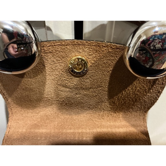 Longchamp Navy Blue Small Handle Tote Bag Purse Handbag Designer - Picture 11 of 12